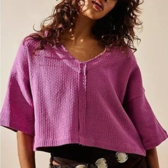 Free People Tops - Free People Sundaze Woven Tee